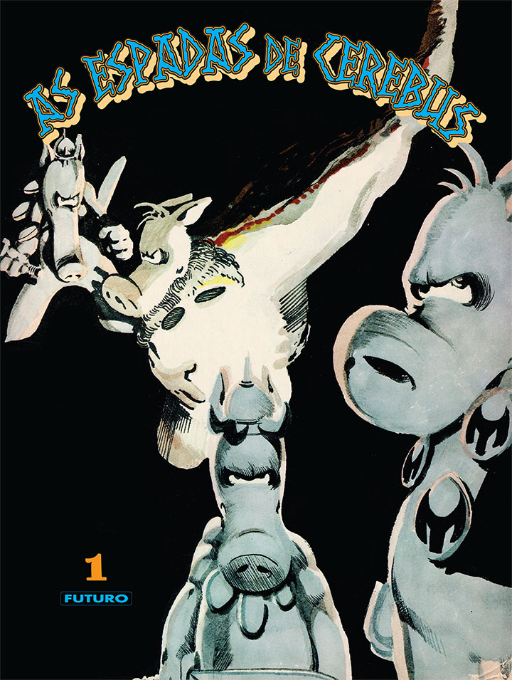 As Espadas de Cerebus – Volume 1 – Futuro – Nathan Never, Cerebus